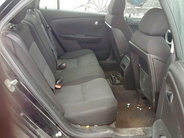 1G1ZH57B084301322 - 2008 CHEVROLET MALIBU 1LT 黑色 照片 6