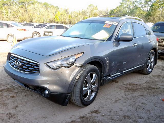 JN8AS1MU2AM802551 - 2010 INFINITI FX35 GRAY photo 2