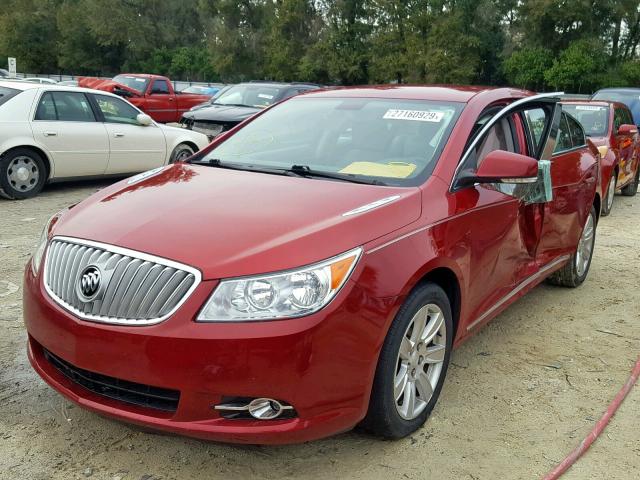 1G4GC5E35CF239935 - 2012 BUICK LACROSSE RED photo 2