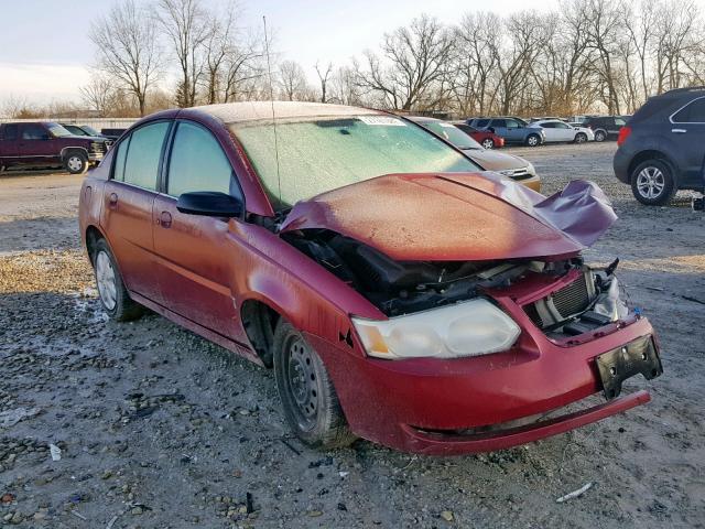 1G8AJ55F06Z125381 - 2006 SATURN ION LEVEL MAROON photo 1
