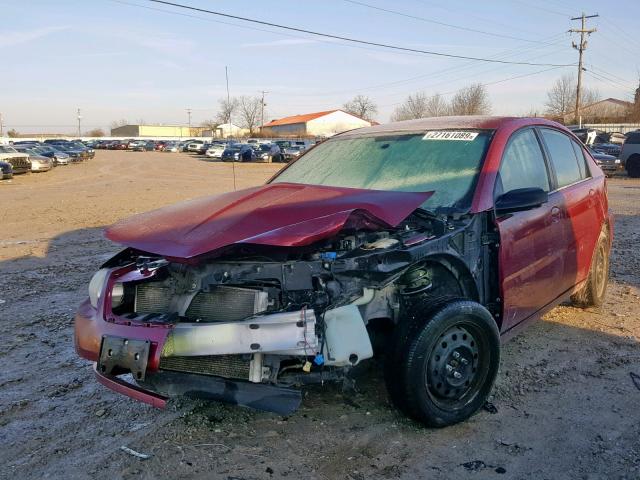 1G8AJ55F06Z125381 - 2006 SATURN ION LEVEL MAROON photo 2