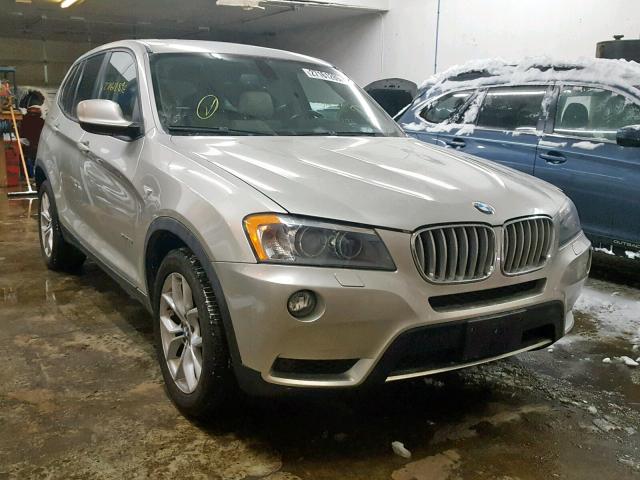 5UXWX7C52BLT78469 - 2011 BMW X3 XDRIVE3 BEIGE photo 1