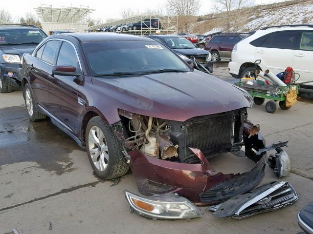 1FAHP2EW5AG116347 - 2010 FORD TAURUS SEL MAROON photo 1