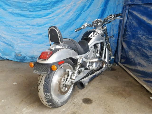 1HD1HAZ403K832759 - 2003 HARLEY-DAVIDSON VRSCA ANNI SILVER photo 4