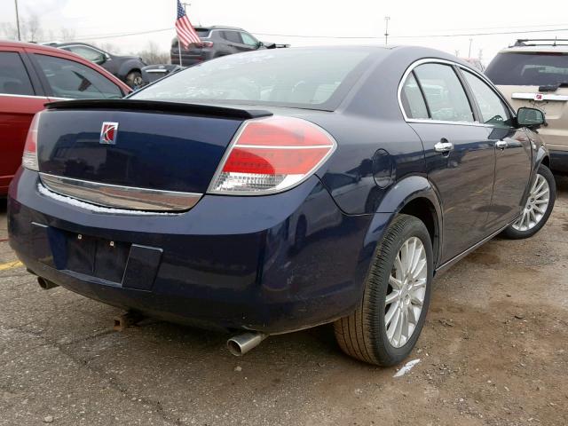 1G8ZX57759F156395 - 2009 SATURN AURA XR BLUE photo 4