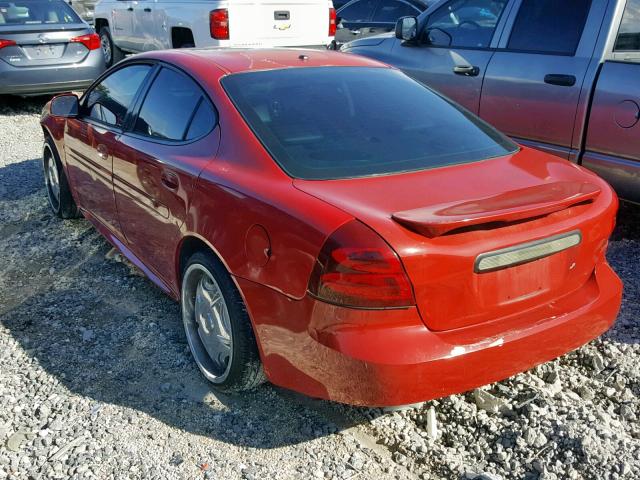2G2WP552781127314 - 2008 PONTIAC GRAND PRIX RED photo 3