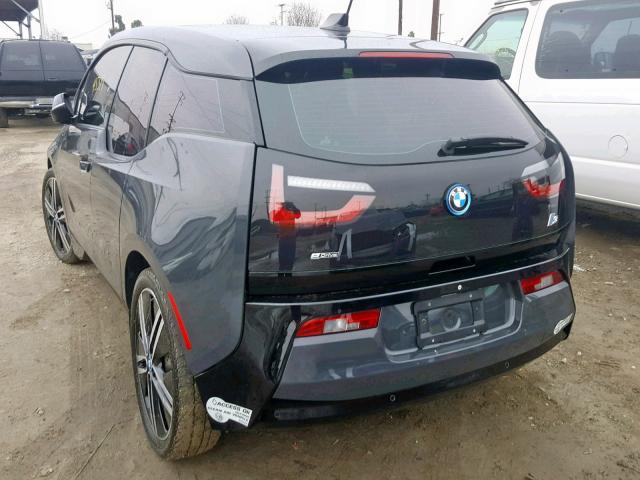 WBY1Z2C56EV284692 - 2014 BMW I3 BEV GRAY photo 3