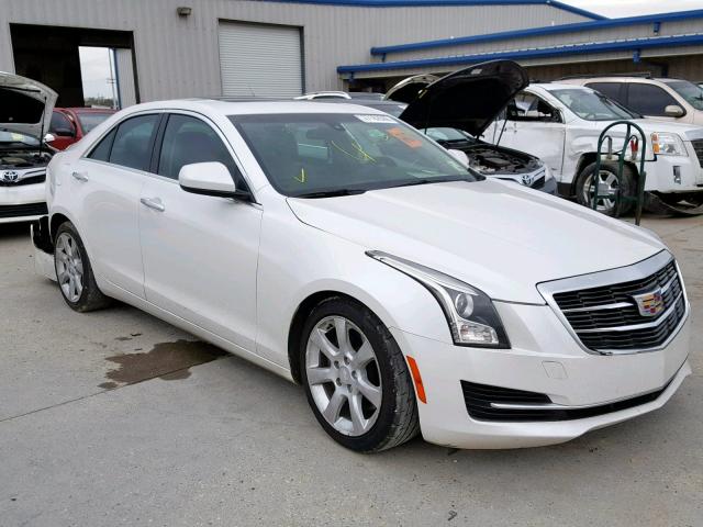 1G6AA5RX5F0134559 - 2015 CADILLAC ATS WHITE photo 1