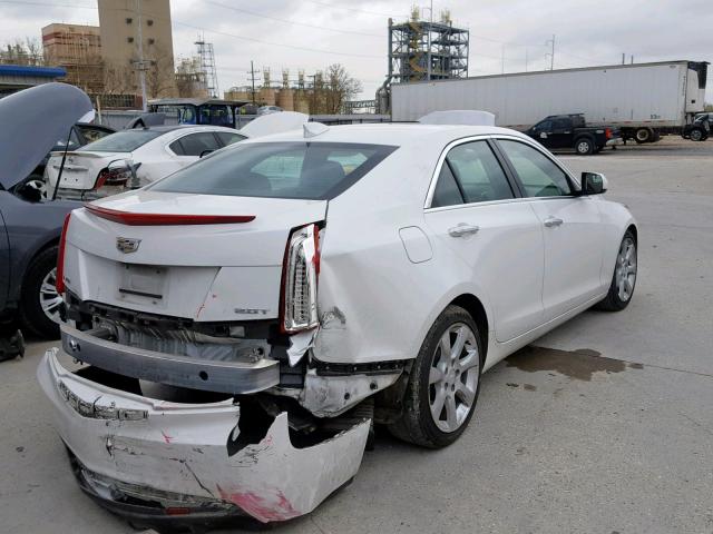 1G6AA5RX5F0134559 - 2015 CADILLAC ATS WHITE photo 4