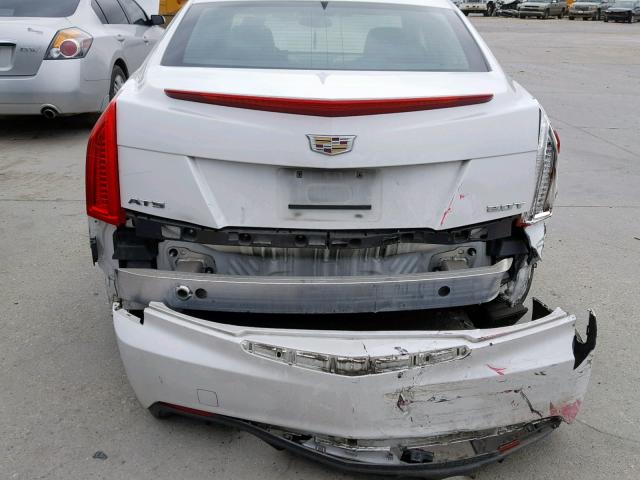 1G6AA5RX5F0134559 - 2015 CADILLAC ATS WHITE photo 9