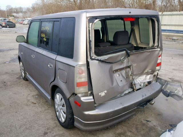 JTLKT324054020223 - 2005 TOYOTA SCION XB Сұр фото 3