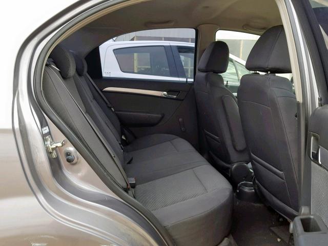 KL1TD5DE4AB082042 - 2010 CHEVROLET AVEO LS GRAY photo 6