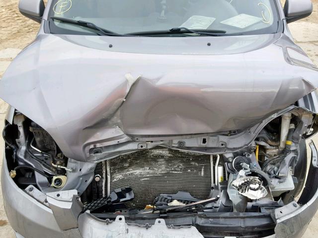 KL1TD5DE4AB082042 - 2010 CHEVROLET AVEO LS GRAY photo 7