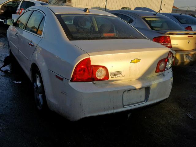 1G1ZC5E02CF308950 - 2012 CHEVROLET MALIBU 1LT თეთრი ფოტო 3