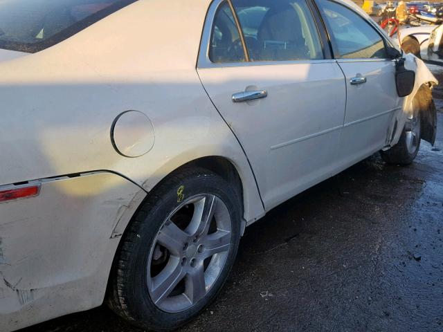 1G1ZC5E02CF308950 - 2012 CHEVROLET MALIBU 1LT თეთრი ფოტო 9