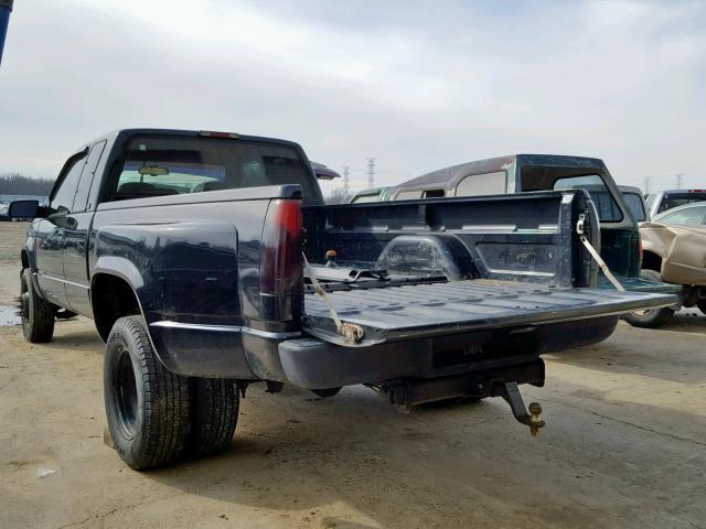 1GTHK39J6TE537408 - 1996 GMC SIERRA K35 BLACK photo 3