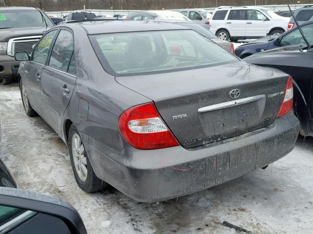 4T1BE32K54U869357 - 2004 TOYOTA CAMRY LE GRAY photo 3