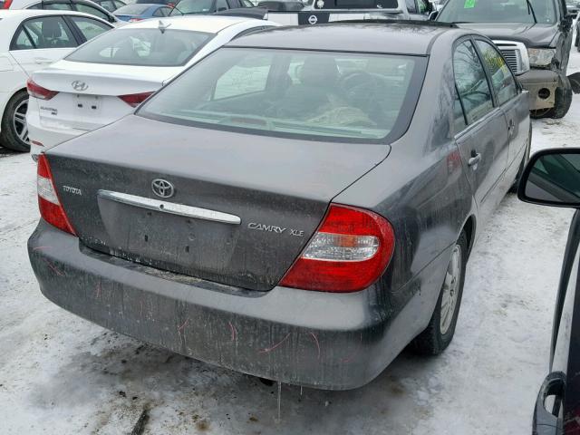 4T1BE32K54U869357 - 2004 TOYOTA CAMRY LE GRAY photo 4