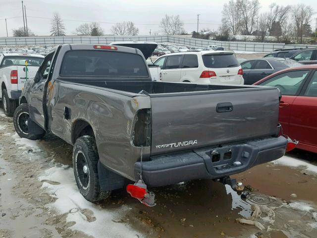 5TBJU32116S463604 - 2006 TOYOTA TUNDRA GRAY photo 3