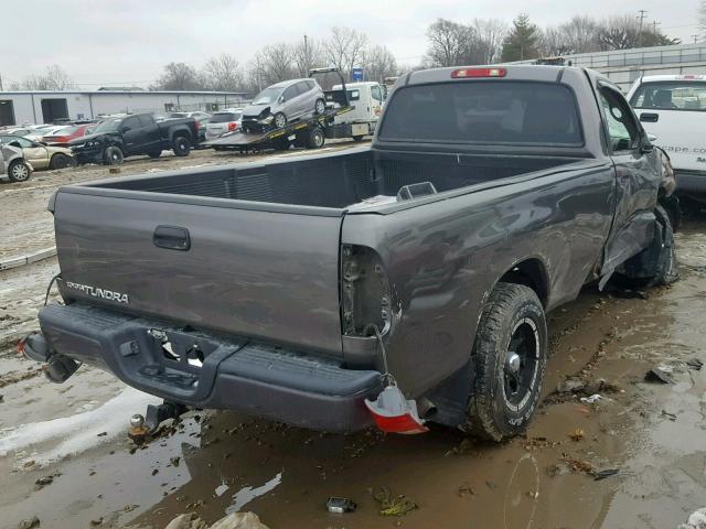 5TBJU32116S463604 - 2006 TOYOTA TUNDRA GRAY photo 4