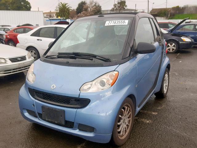 WMEEK3BA4BK447334 - 2011 SMART FORTWO PAS 蓝色 照片 2