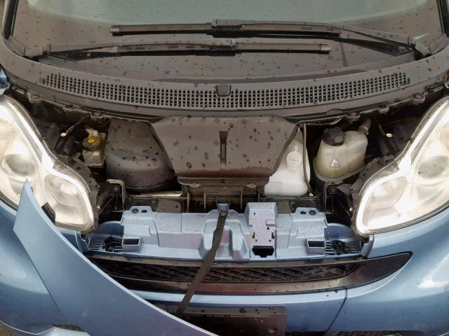 WMEEK3BA4BK447334 - 2011 SMART FORTWO PAS 蓝色 照片 7