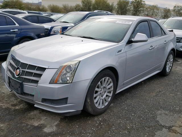 1G6DE5EG2A0127438 - 2010 CADILLAC CTS LUXURY SILVER photo 2