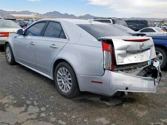 1G6DE5EG2A0127438 - 2010 CADILLAC CTS LUXURY SILVER photo 3