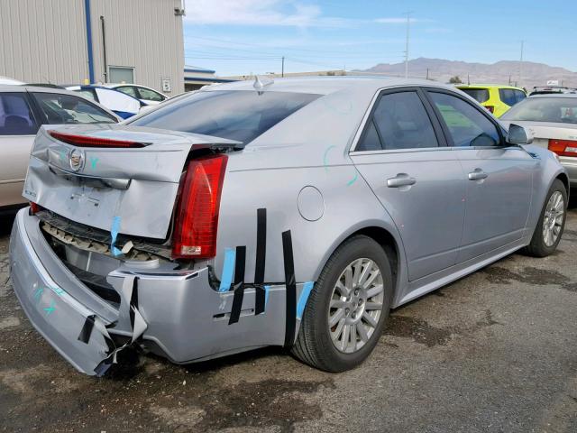 1G6DE5EG2A0127438 - 2010 CADILLAC CTS LUXURY SILVER photo 4