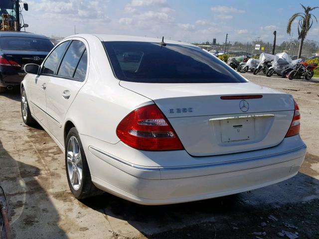 WDBUF56J46A885589 - 2006 MERCEDES-BENZ E 350 WHITE photo 3