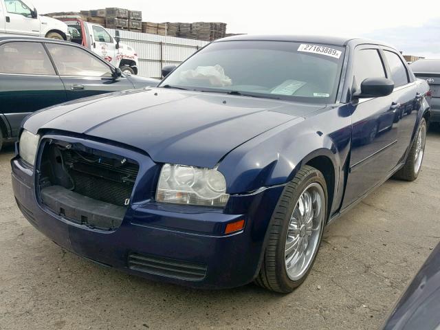 2C3KA43R96H460936 - 2006 CHRYSLER 300 BLUE photo 2