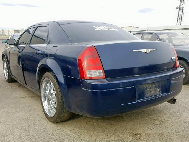 2C3KA43R96H460936 - 2006 CHRYSLER 300 BLUE photo 3