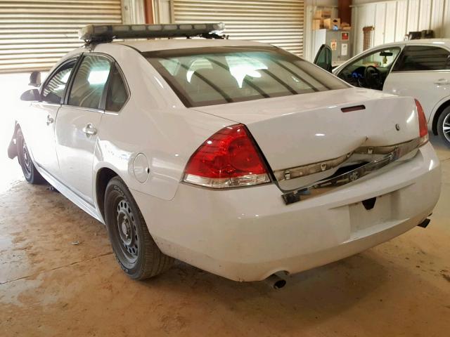 2G1WD5EM9B1236010 - 2011 CHEVROLET IMPALA POL WHITE photo 3