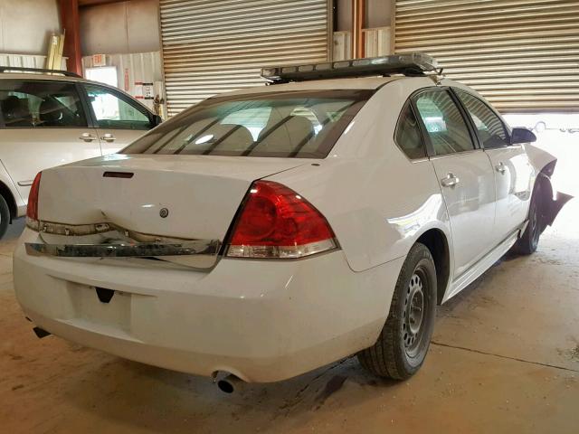 2G1WD5EM9B1236010 - 2011 CHEVROLET IMPALA POL WHITE photo 4