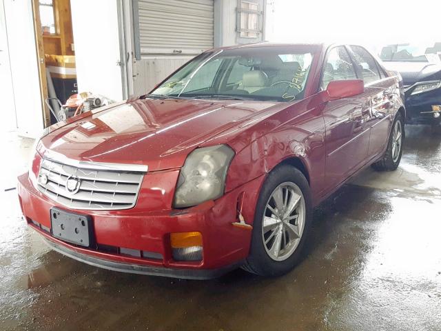 1G6DP567550191634 - 2005 CADILLAC CTS HI FEA RED photo 2