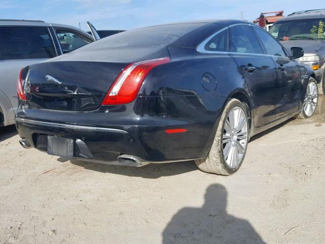 SAJWA1GE7BMV03424 - 2011 JAGUAR XJ SUPERCH BLACK photo 4