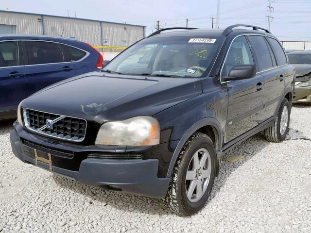 YV4CZ592561260852 - 2006 VOLVO XC90 BLACK photo 2