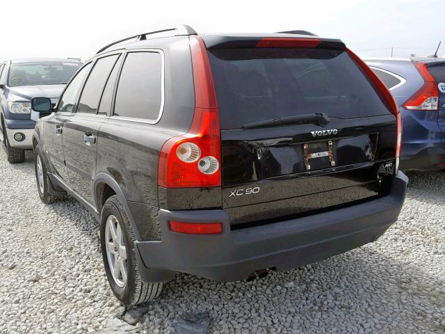 YV4CZ592561260852 - 2006 VOLVO XC90 BLACK photo 3