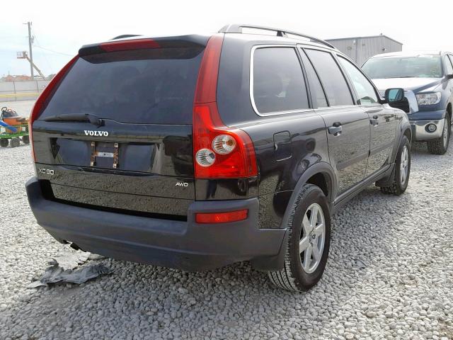 YV4CZ592561260852 - 2006 VOLVO XC90 BLACK photo 4