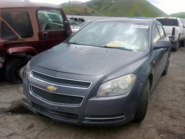 1G1ZJ57B28F263777 - 2008 CHEVROLET MALIBU 2LT GRAY photo 2