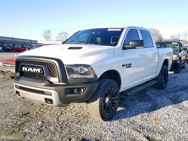 1C6RR7YT7GS280414 - 2016 RAM 1500 REBEL WHITE photo 2