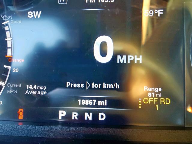 1C6RR7YT7GS280414 - 2016 RAM 1500 REBEL თეთრი ფოტო 8