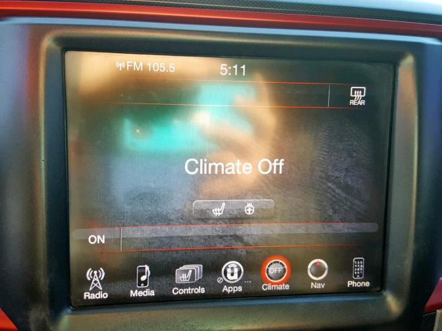 1C6RR7YT7GS280414 - 2016 RAM 1500 REBEL თეთრი ფოტო 9