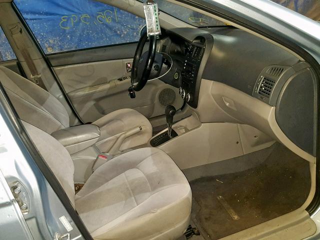 KNAFE122185545524 - 2008 KIA SPECTRA EX BLUE photo 5