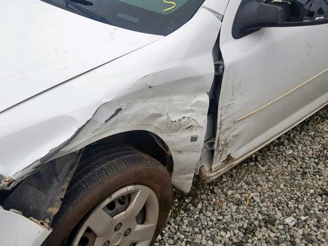 1G2AS18HX97242267 - 2009 PONTIAC G5 WHITE photo 9