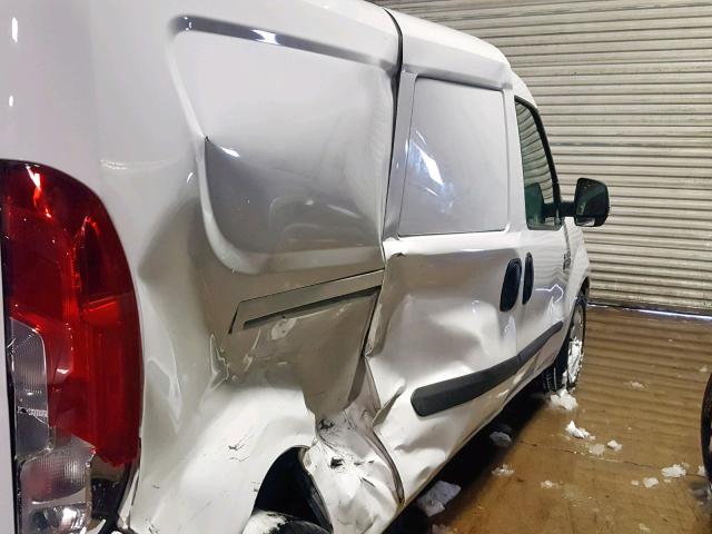 ZFBERFBT5F6963586 - 2015 RAM PROMASTER WHITE photo 9