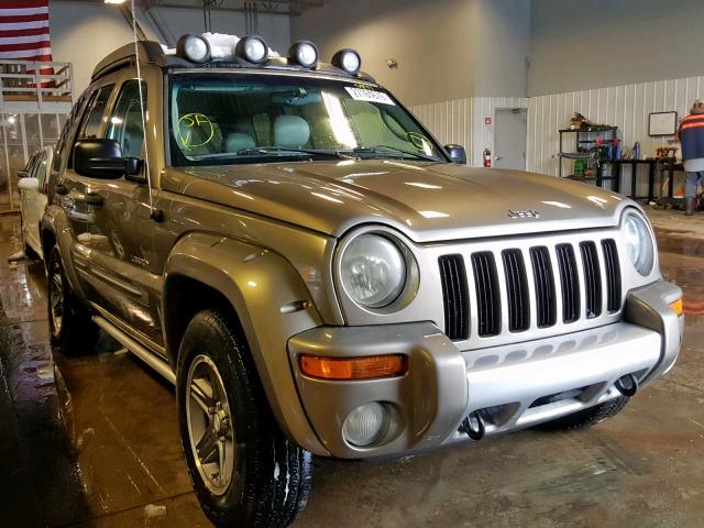 1J4GL38K04W159546 - 2004 JEEP LIBERTY RE GRAY photo 1