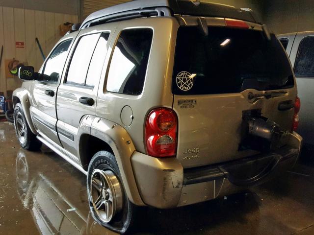 1J4GL38K04W159546 - 2004 JEEP LIBERTY RE GRAY photo 3