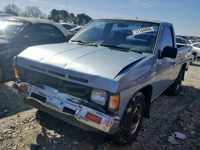 1N6SD11S1NC363509 - 1992 NISSAN TRUCK SHOR BLUE photo 2