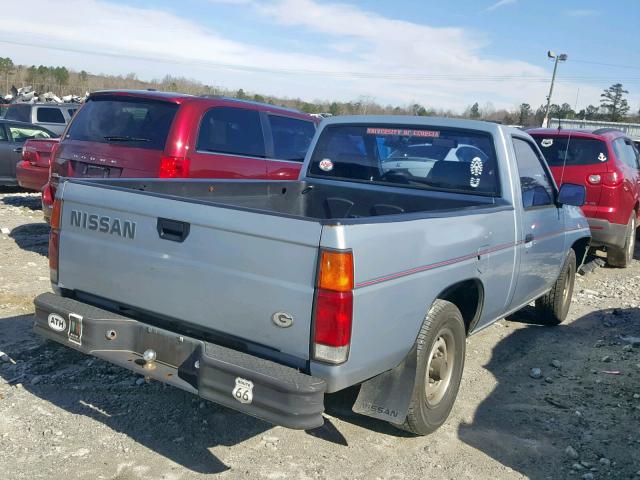 1N6SD11S1NC363509 - 1992 NISSAN TRUCK SHOR BLUE photo 4